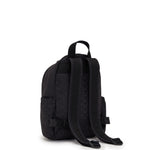Kipling Delia Mini Signature Blk Q Backpack C2I4563-M34