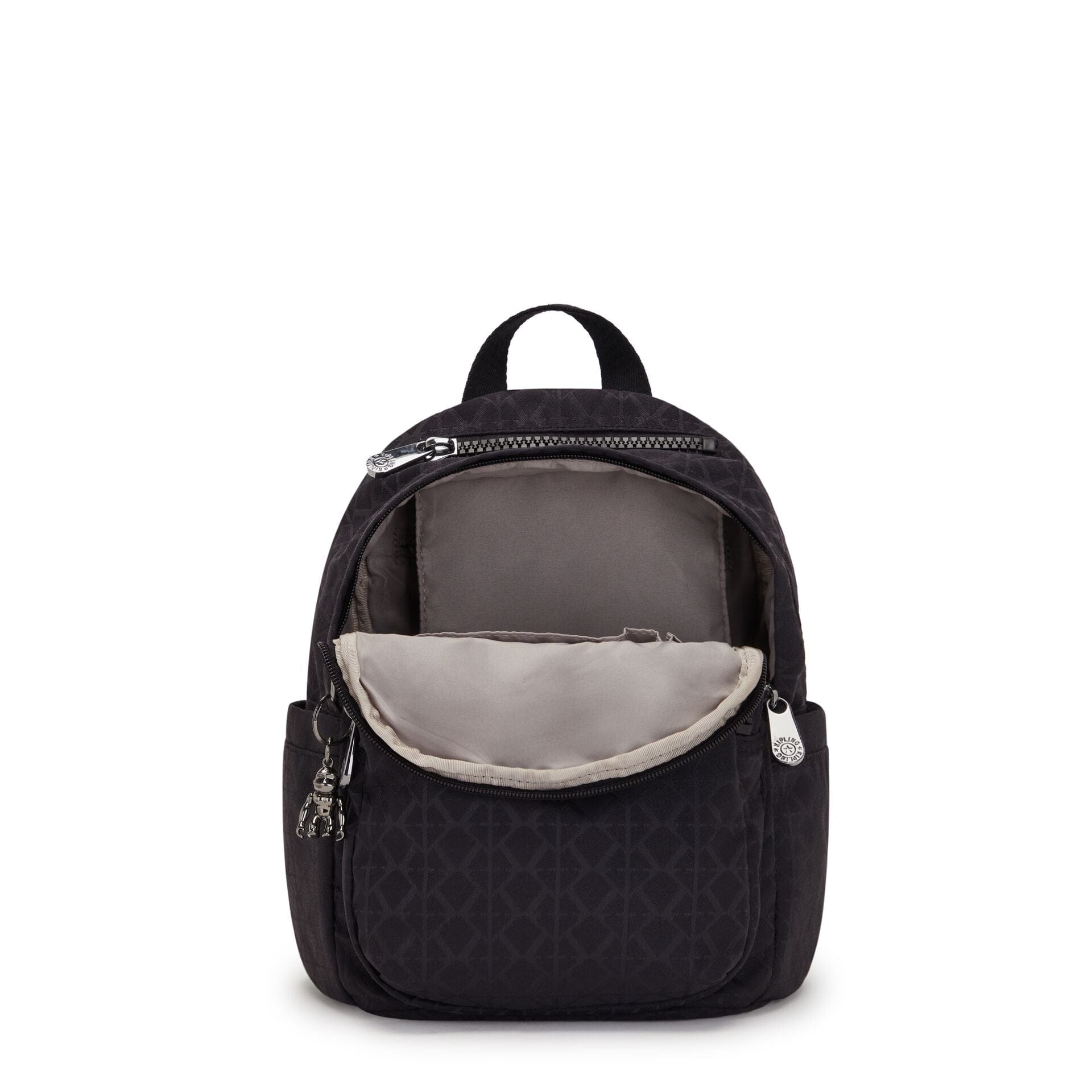 Kipling Delia Mini Signature Blk Q Small Backpack C2I4563-M34