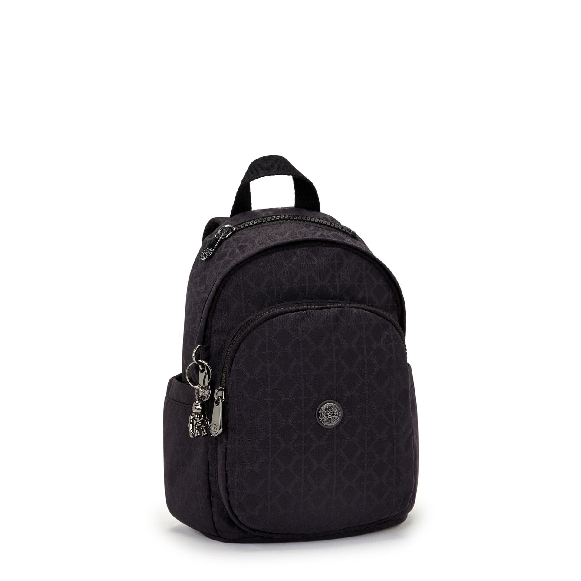 Kipling Delia Mini Signature Blk Q Small Backpack C2I4563-M34