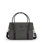 KIPLING-SUPERWORKER S-Small Working Bag (With Removable Shoulderstrap)-Black Peppery-I5158-78S