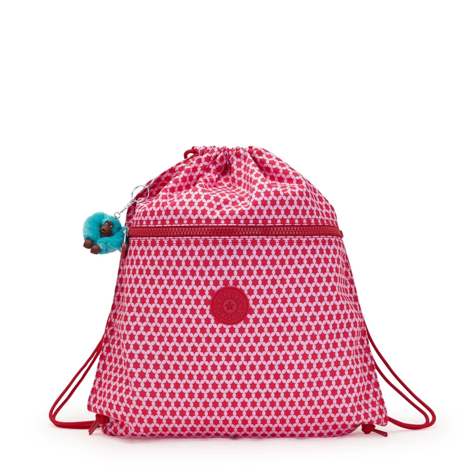 KIPLING-Supertaboo-Medium backpack (with drawstring)-Starry Dot Prt-I5637-5DT