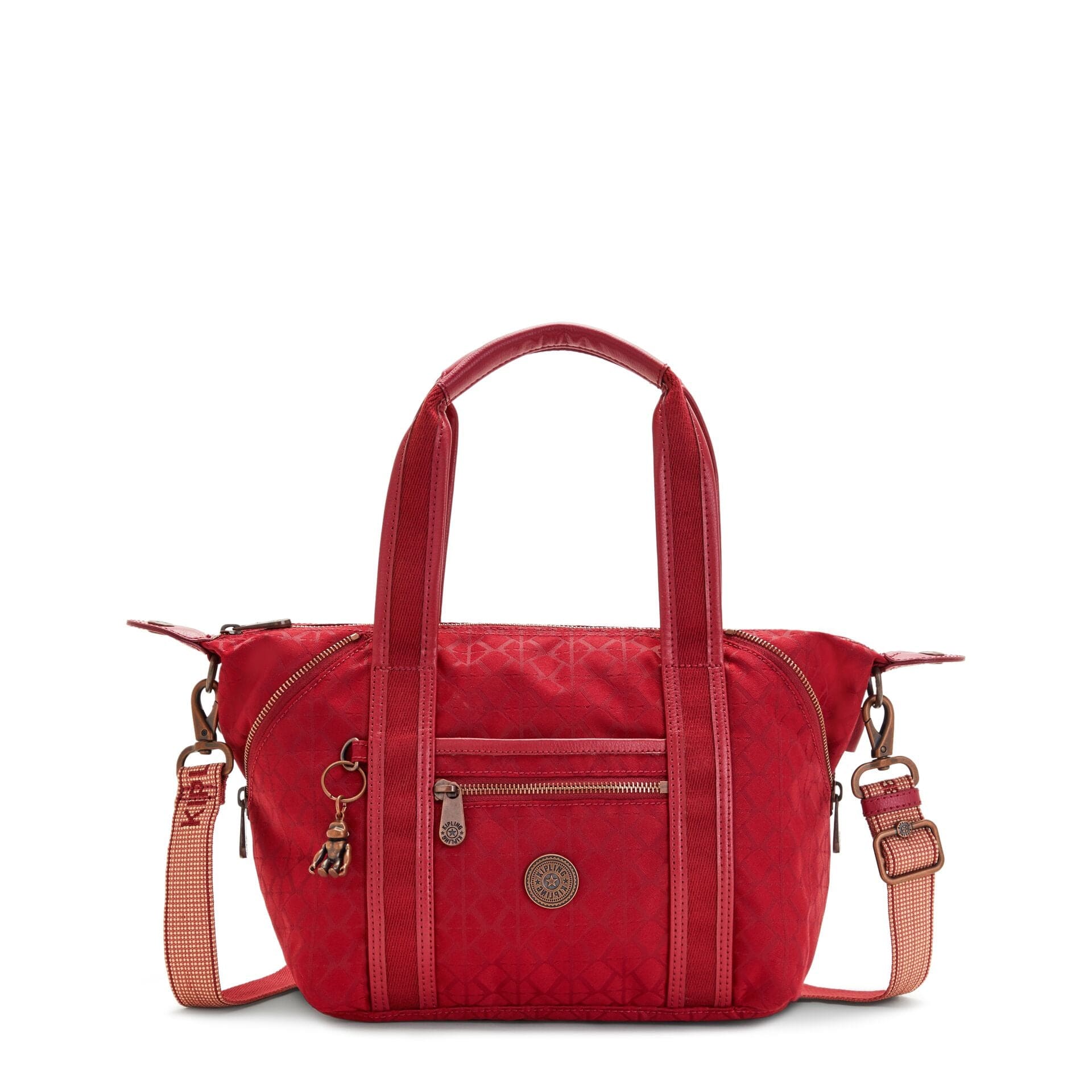 KIPLING-Art Mini-Small handbag (with removable shoulderstrap)-Sign Red MU-I5968-V92