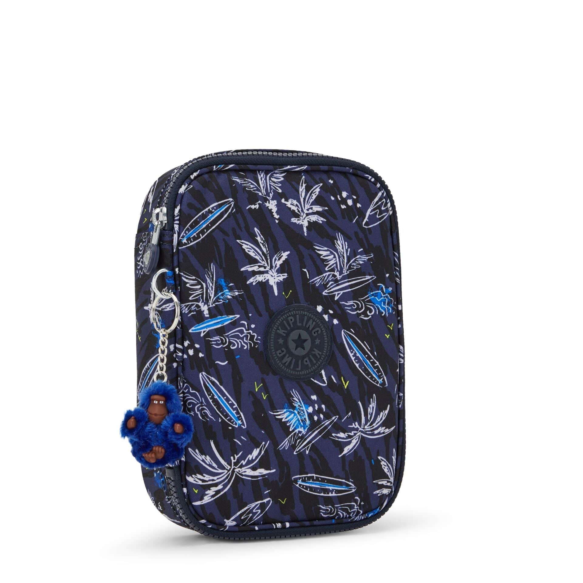 Kipling 100 Pens Surf Sea Print Large Pencase C2I6002-Y70