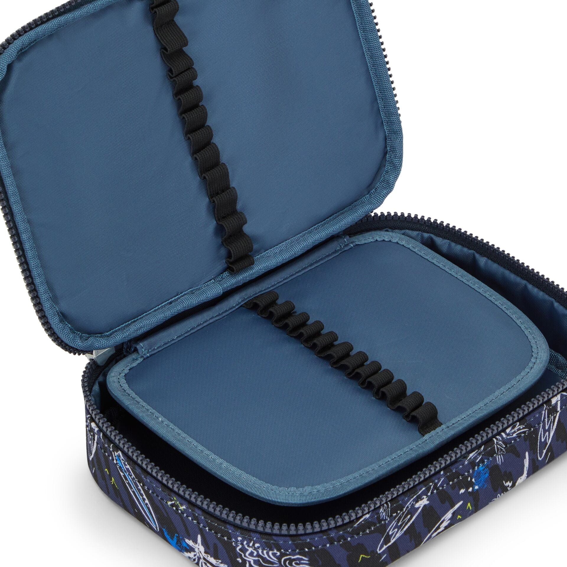 Kipling 100 Pens Surf Sea Print Large Pencase C2I6002-Y70