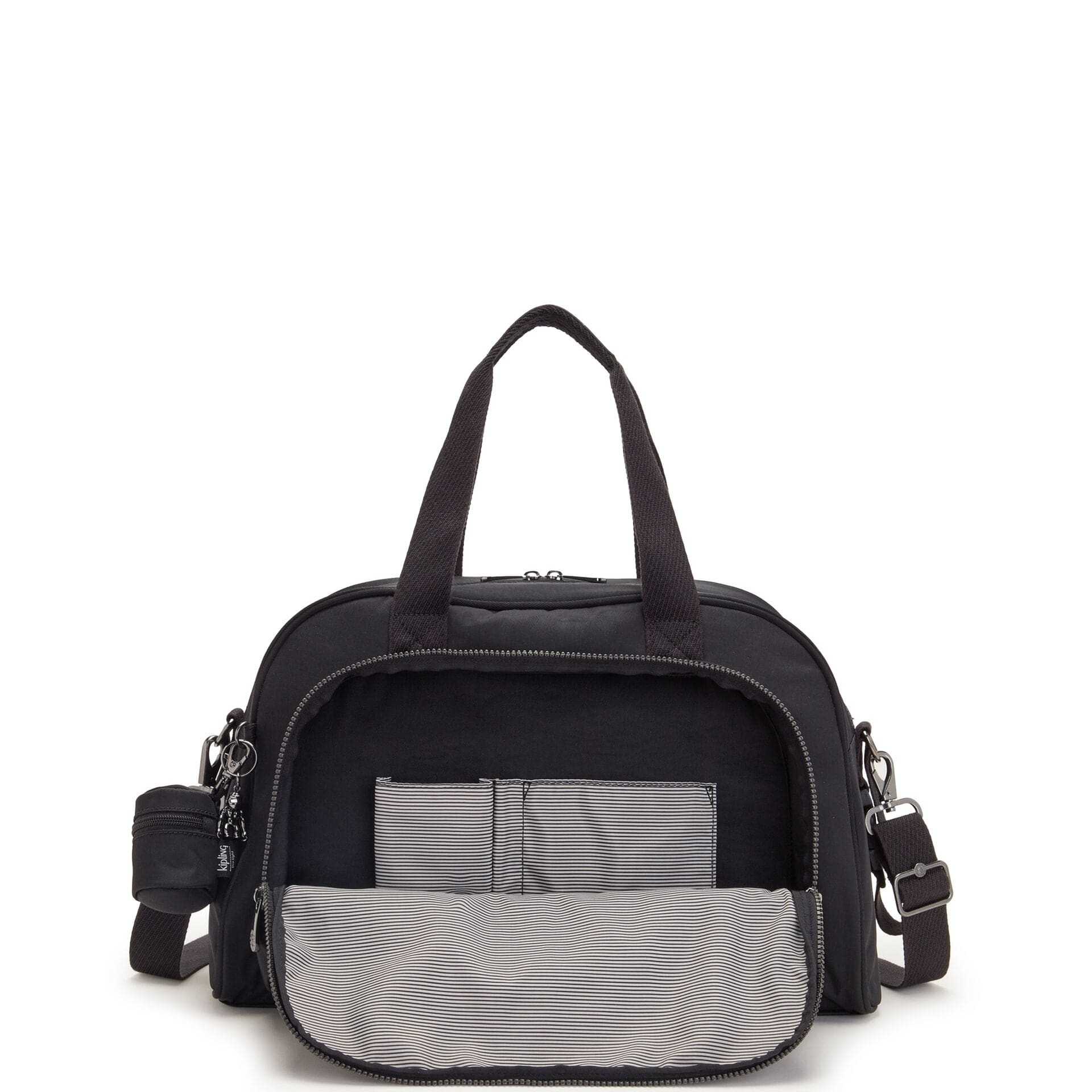 Kipling Camama Rich Black Large Baby Bag with Changing Mat C2I6052-53F