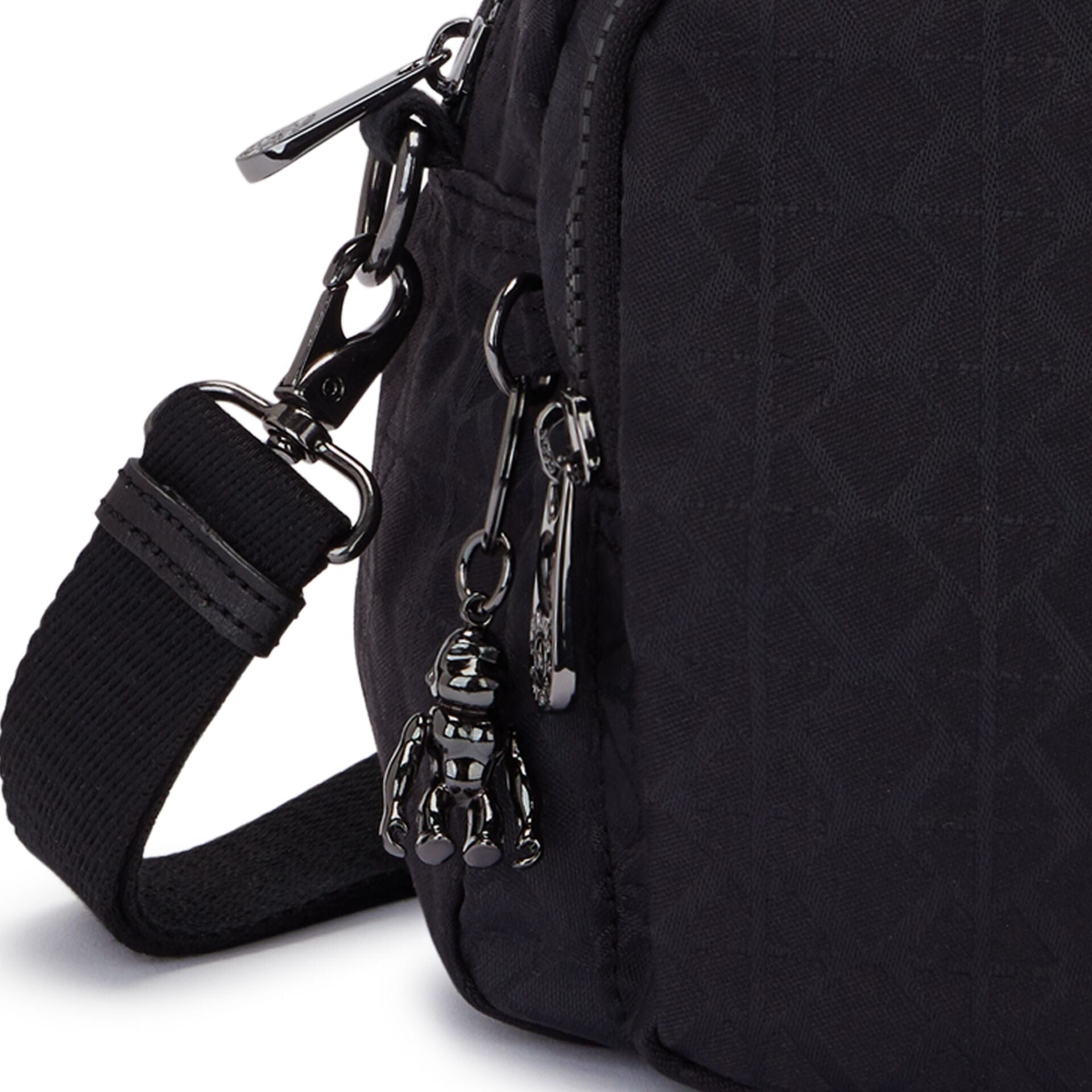 Kipling Cool Defea Signature Blk Q Medium Shoulder Bag C2I6454-M34