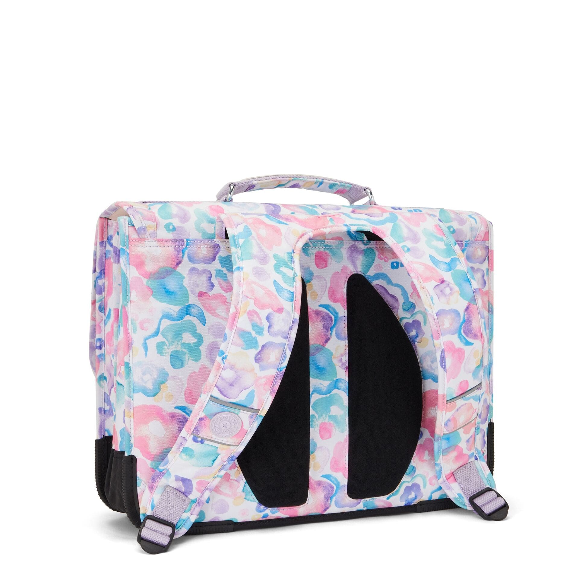 Kipling Preppy Aqua Flowers Backpack C2I6543-2FW