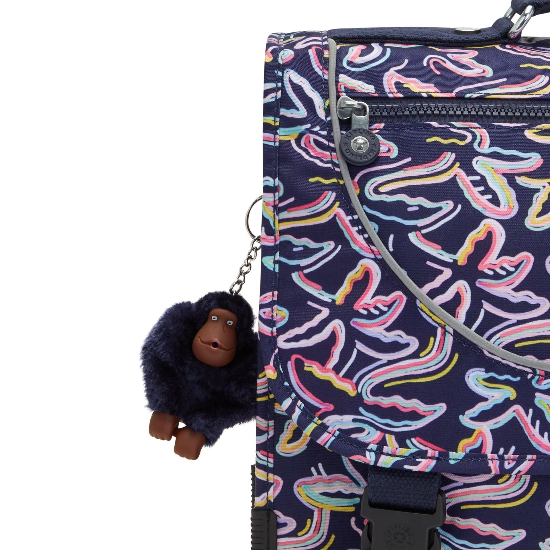 Kipling Preppy Palm Fiesta Print Backpack C2I6543-3MC