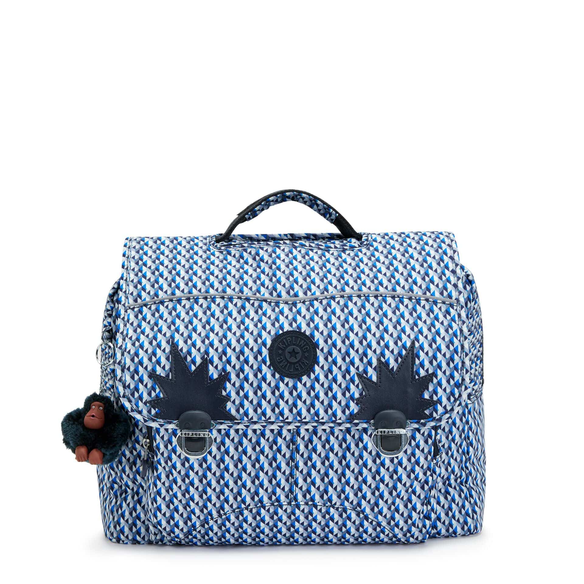 KIPLING-Iniko-Medium backpack (with laptop protection)-Boy Geo-I7055-M68