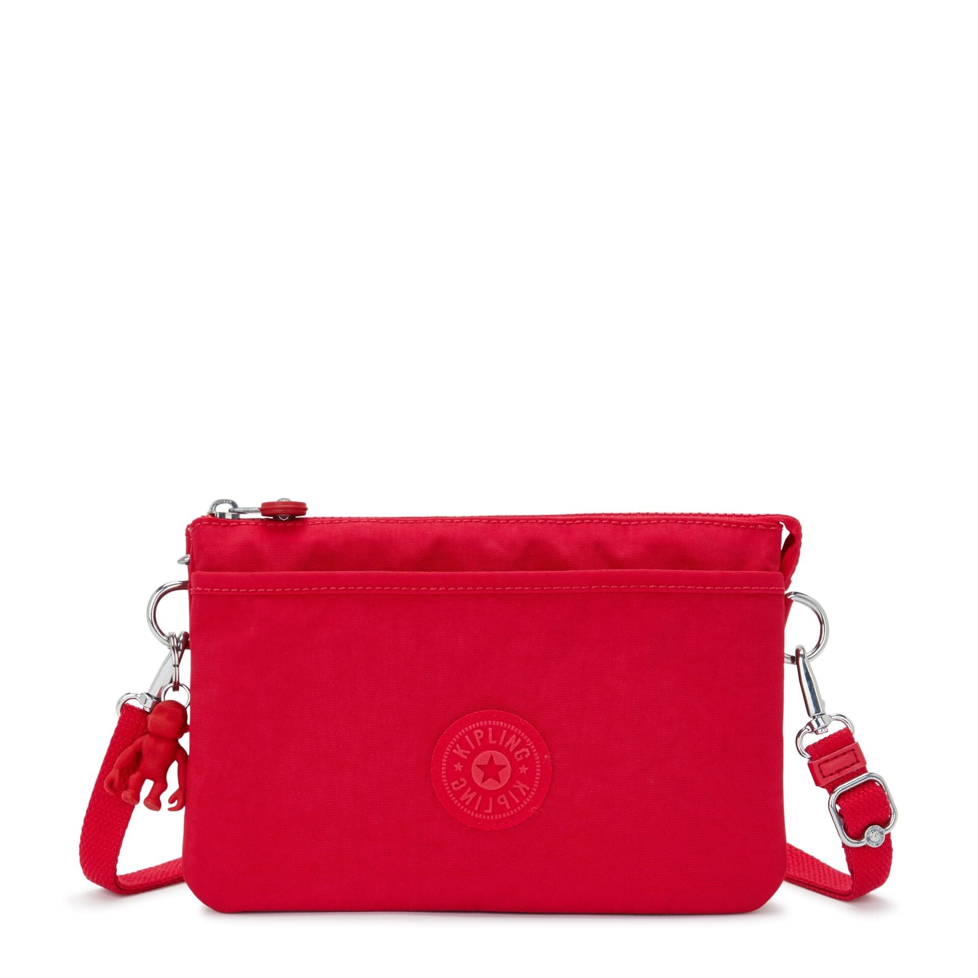 KIPLING-Riri-Small crossbody (with removable strap)-Red Rouge-I7590-Z33