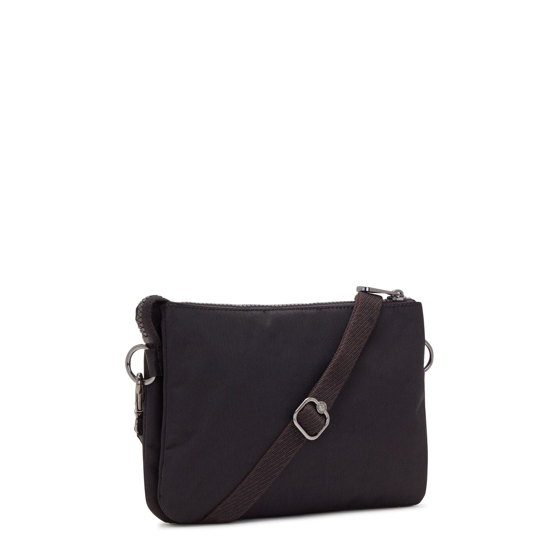 Kipling Riri Rich Black Large Pouch with Crossbody Strap C2I7679-53F