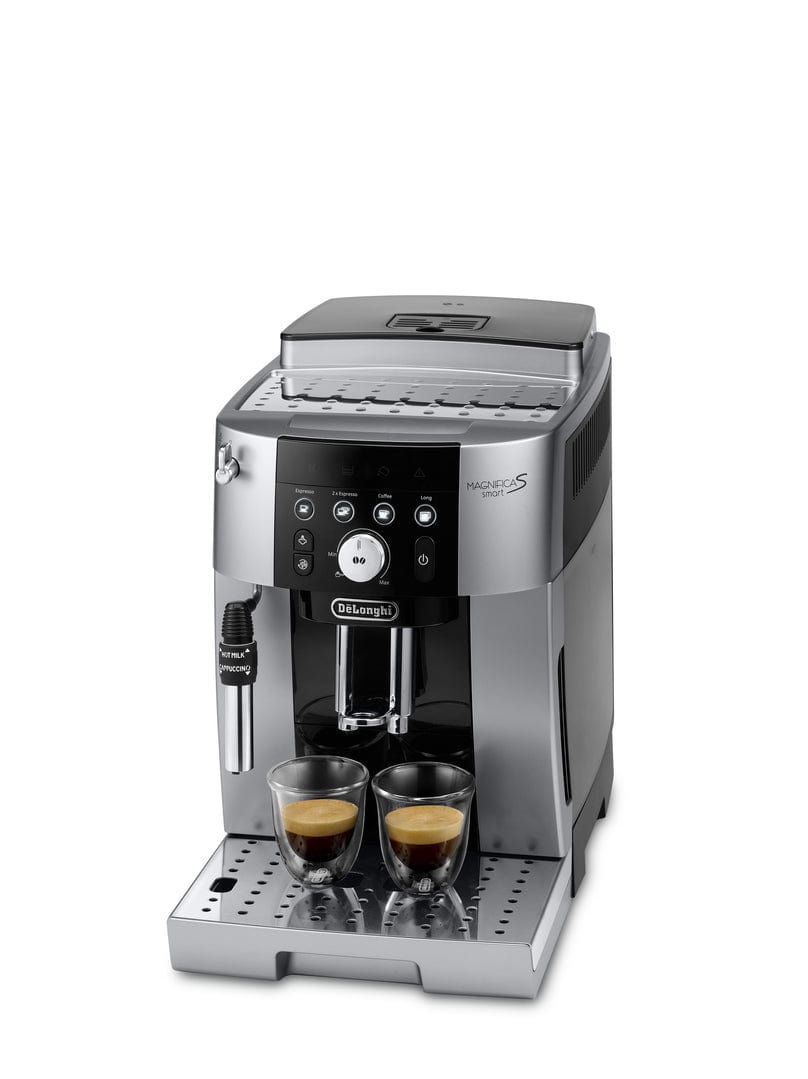 Delonghi Magnifica S Smart Automatic Coffee Machine Silverblk - Ecam250.23.Sb