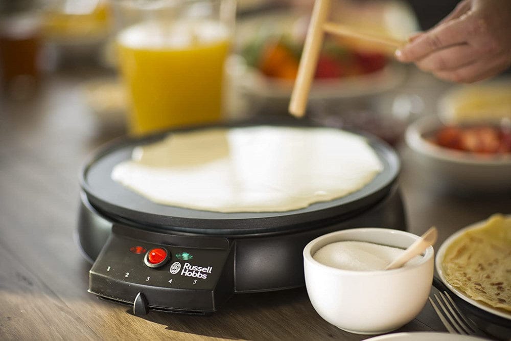 Russell Hobbs 3 in 1 Panini Grill & Griddle + Russell Hobbs Crepe Pancake Maker