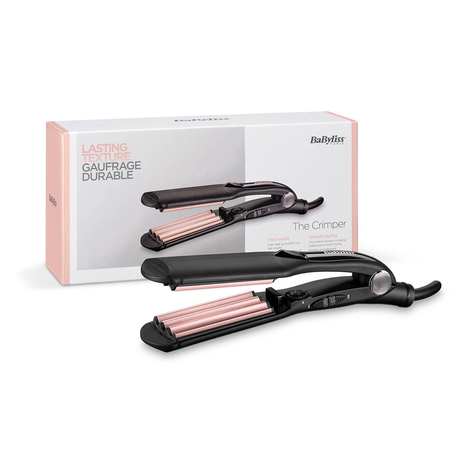 BABYLISS كريمبر سيراميك 10 إعدادات درجات حرارة - 2165CSDE