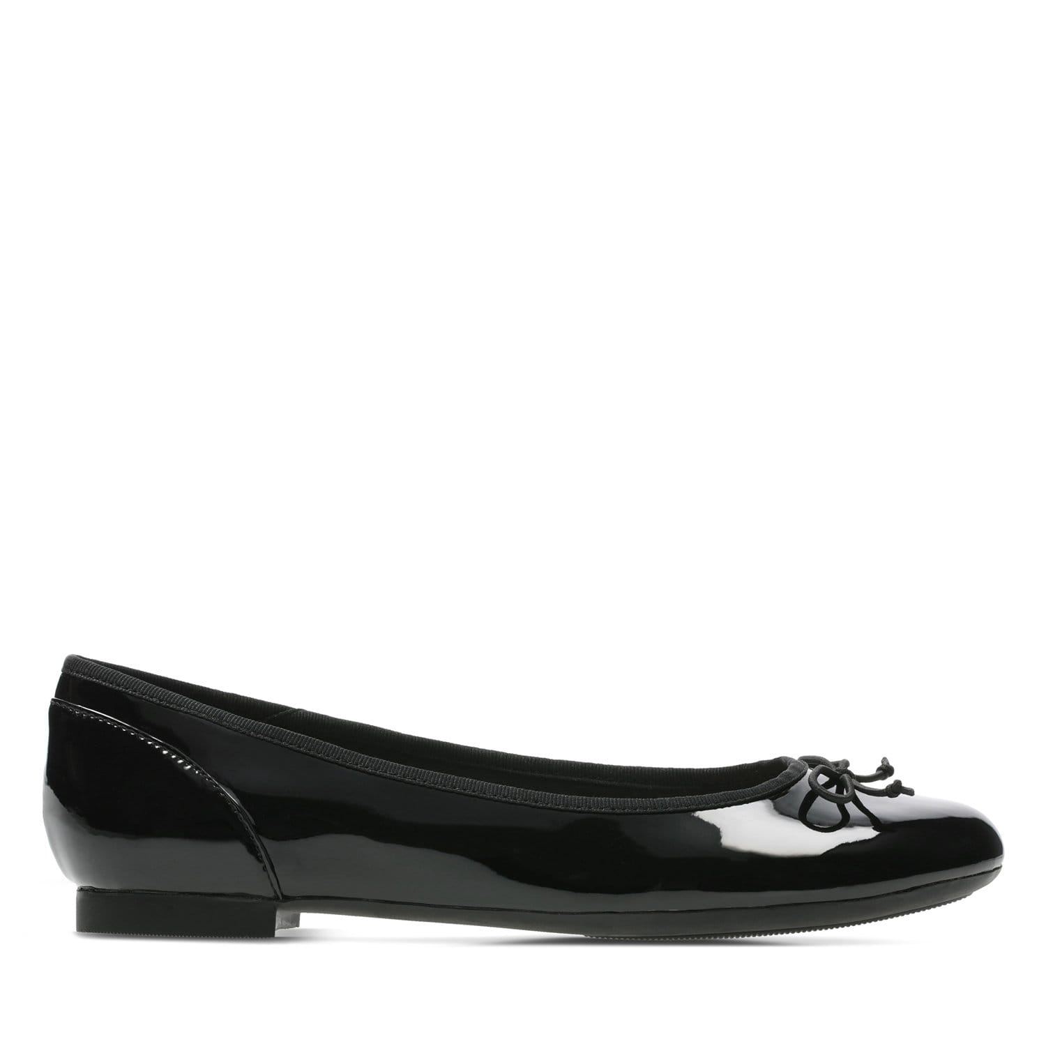 Clarks Couture Bloom  Shoes - Black Patent - 26115475 - D Width (Standard Fit)