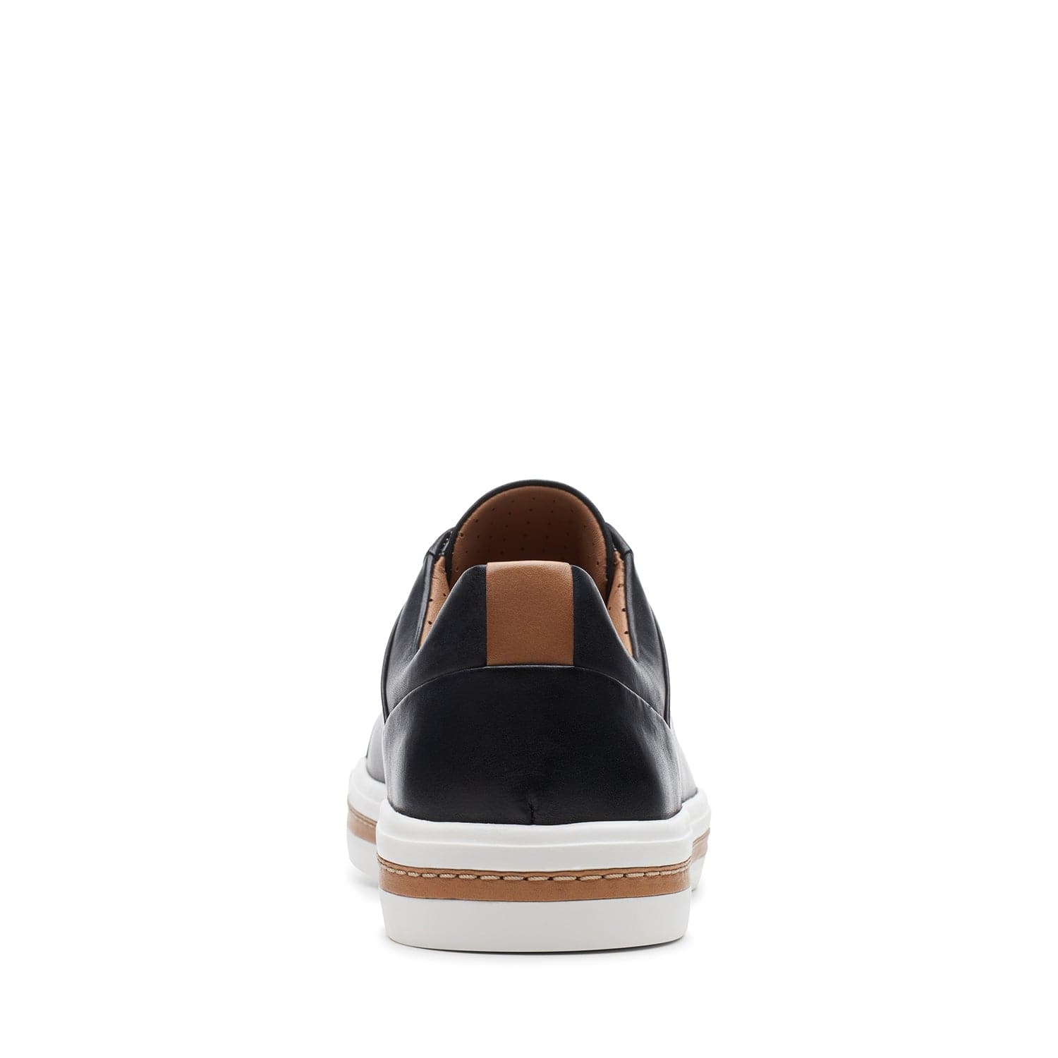 Clarks Un Maui Lace - Shoes - Black Leather - 261416425 - E Width (Wide Fit)