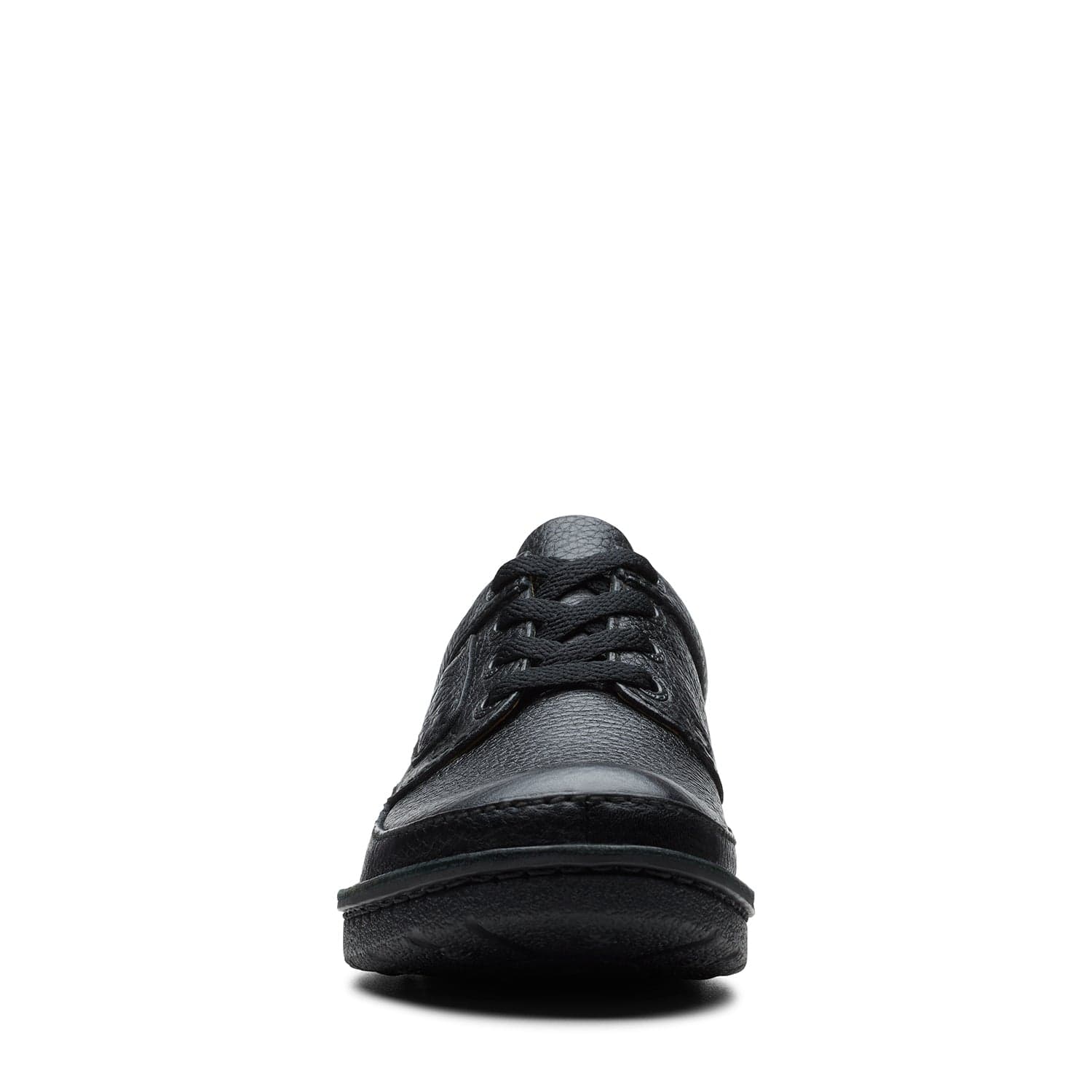 Clarks Nature Ii - Shoes - Black Grained Leather - 261420397 - G Width (Standard Fit)
