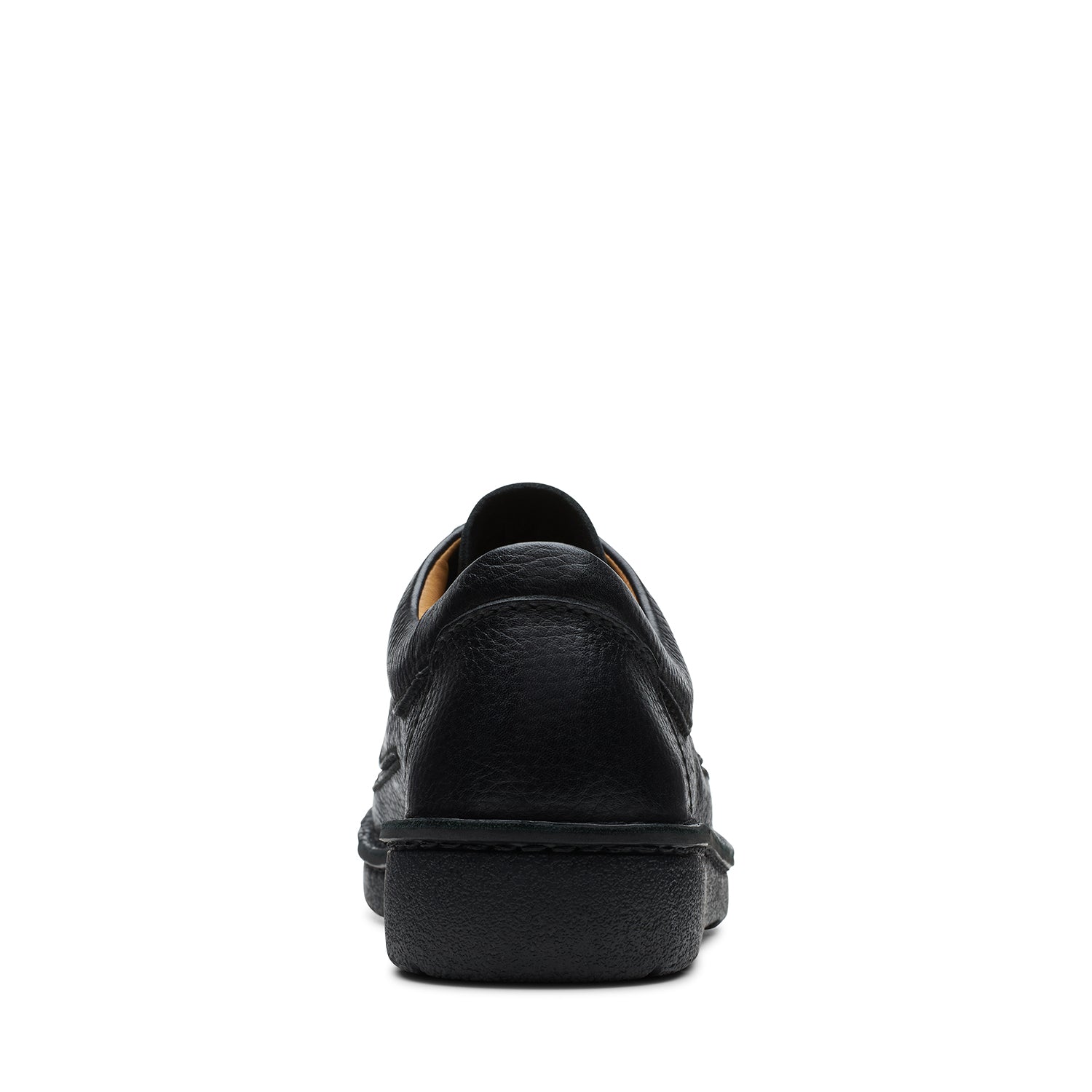 حذاء Clarks Nature II - جلد محبب أسود - 261420397 - G العرض (مقاس قياسي)