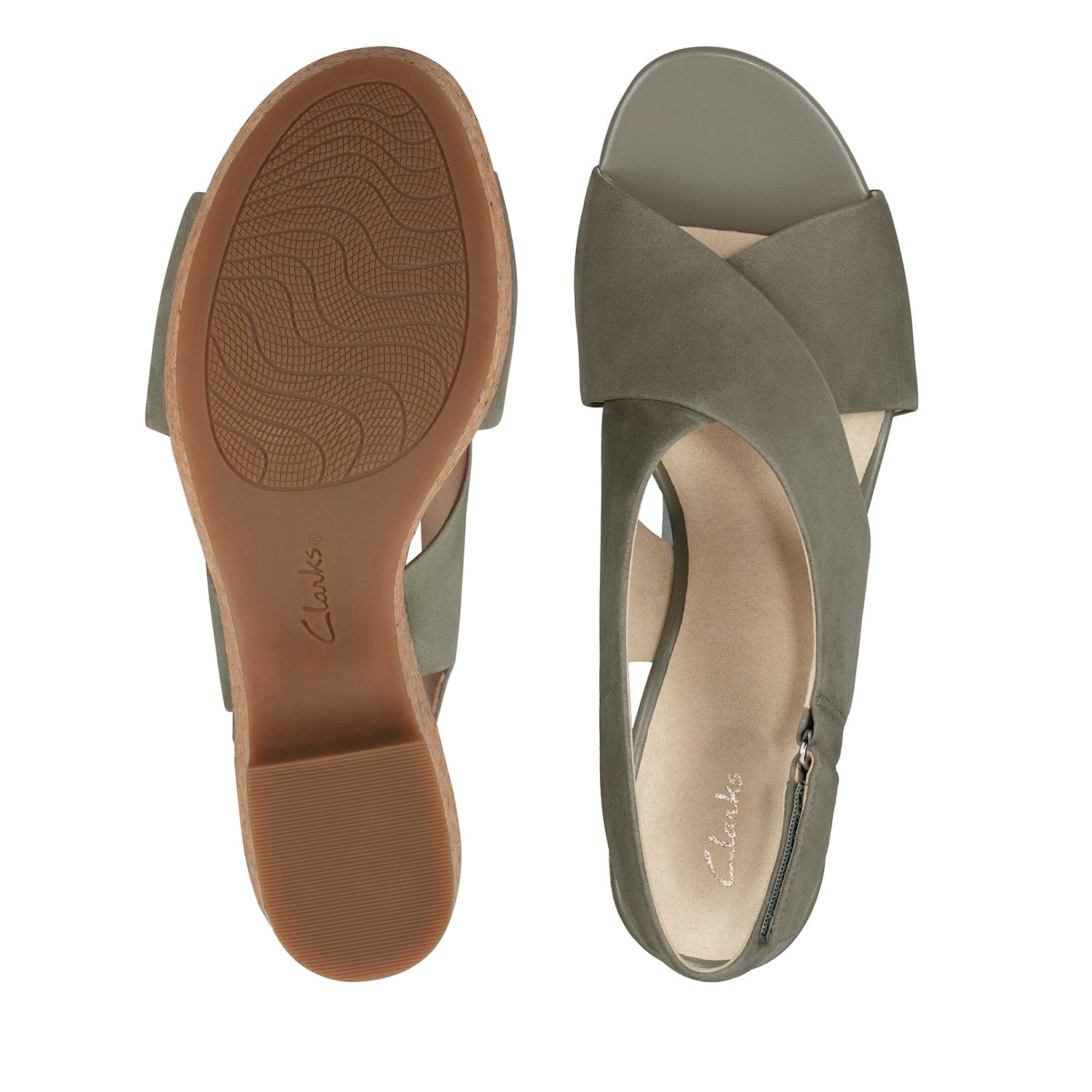 Clarks Maritsa Lara Sandals (Wide Fit)