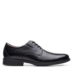 Clarks Whiddon Plain - Shoes - Black Leather - 261529187 - G Width (Standard Fit)
