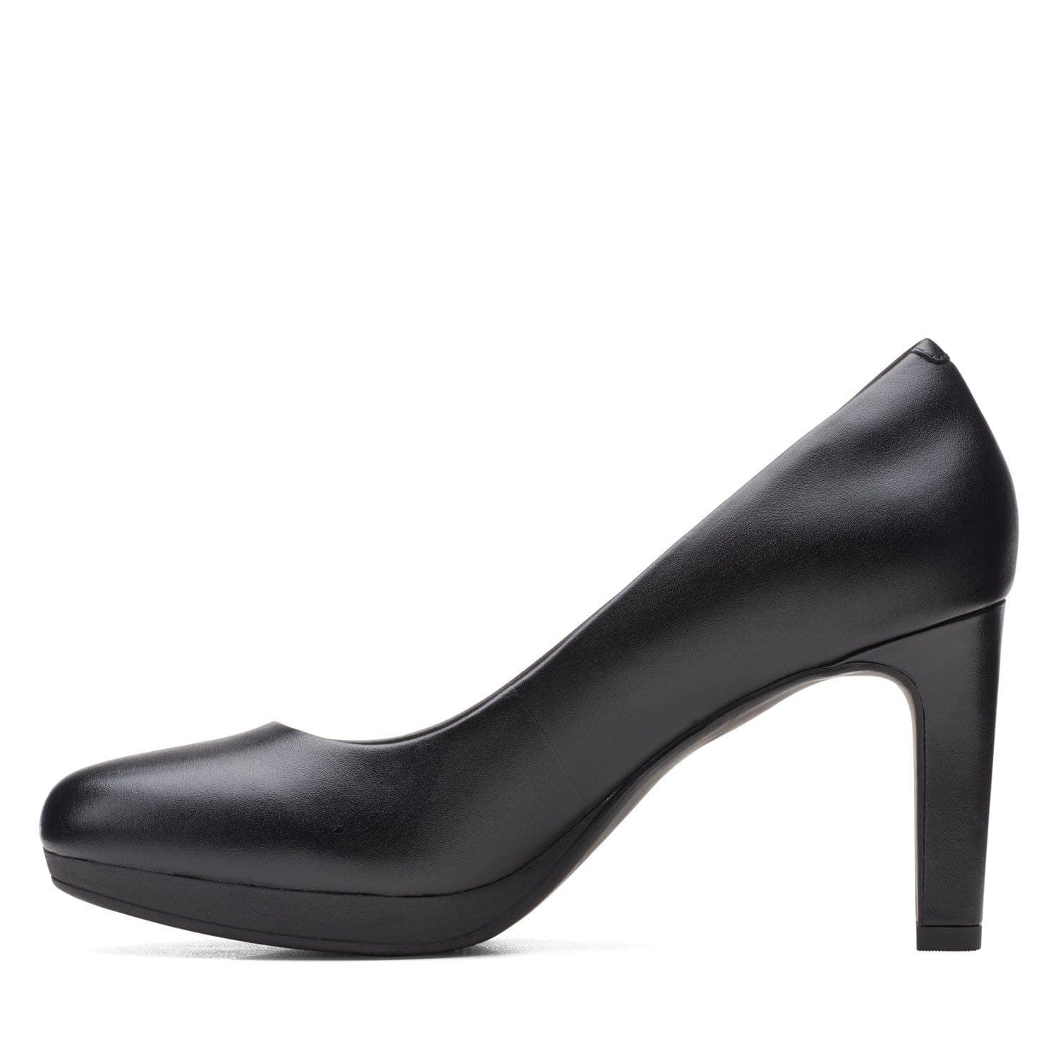 Clarks Ambyr Joy - Shoes - Black Leather - 261577644 - D Width (Standard Fit)