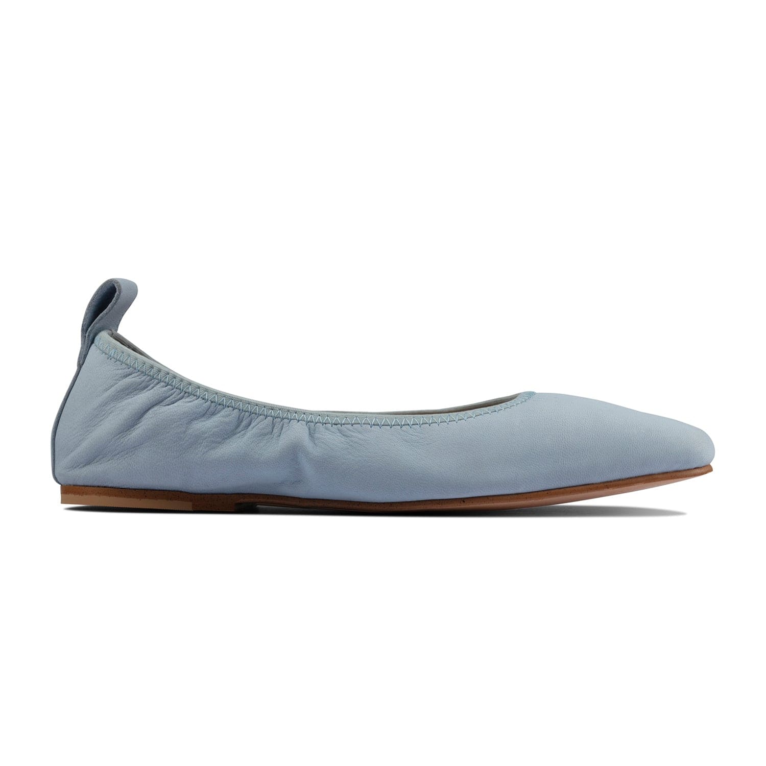 Clarks Pure Ballet - Shoes - Pale Blue Lea - 261584684 - D Width (Standard Fit)