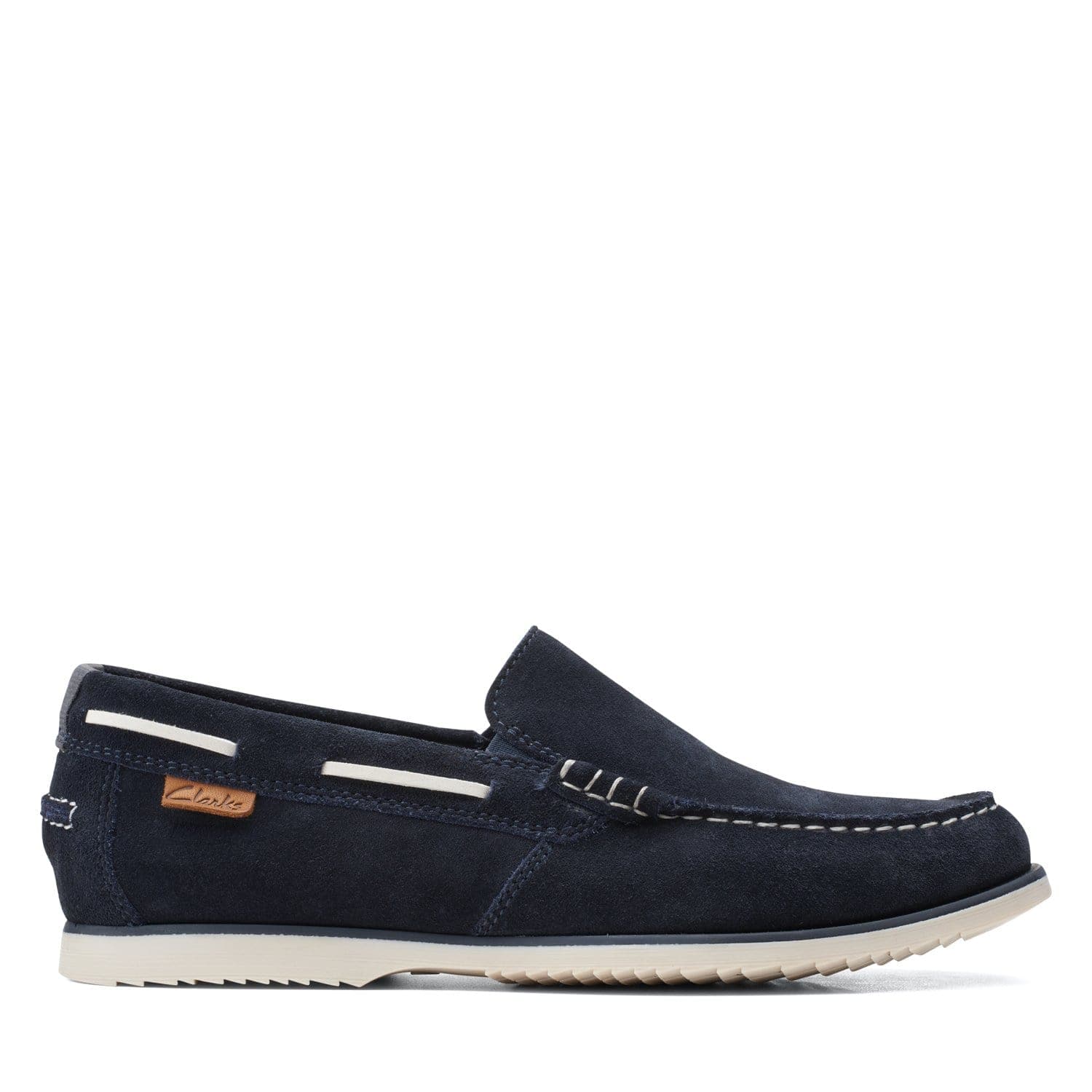 Clarks Noonan Step - Shoes - Navy Suede - 261594737 - G Width (Standard Fit)