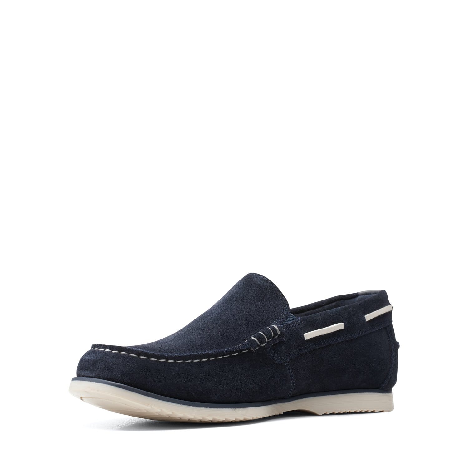 Clarks Noonan Step - Shoes - Navy Suede - 261594737 - G Width (Standard Fit)