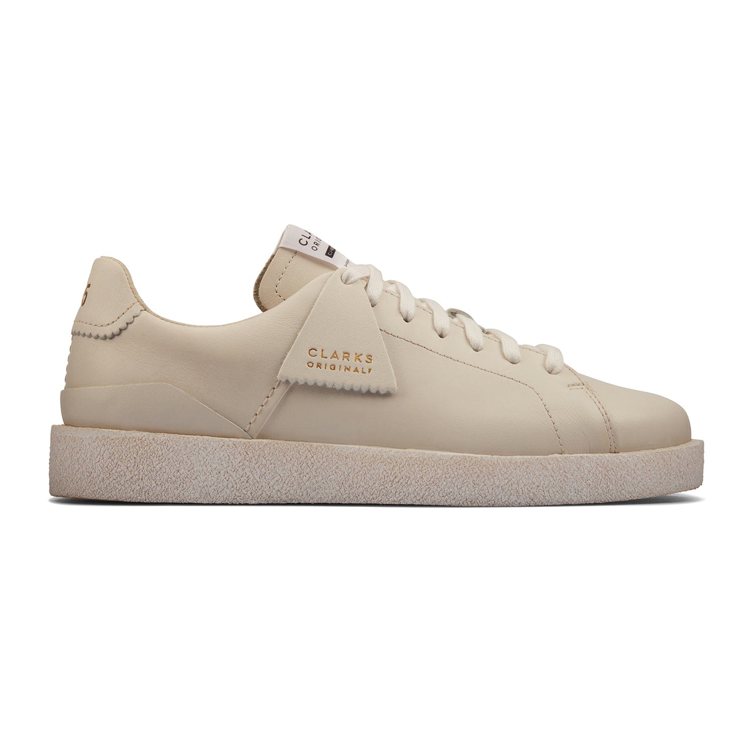 حذاء كلاركس تورماتش - جلد أبيض - 261619027 - عرض G (مقاس قياسي)
