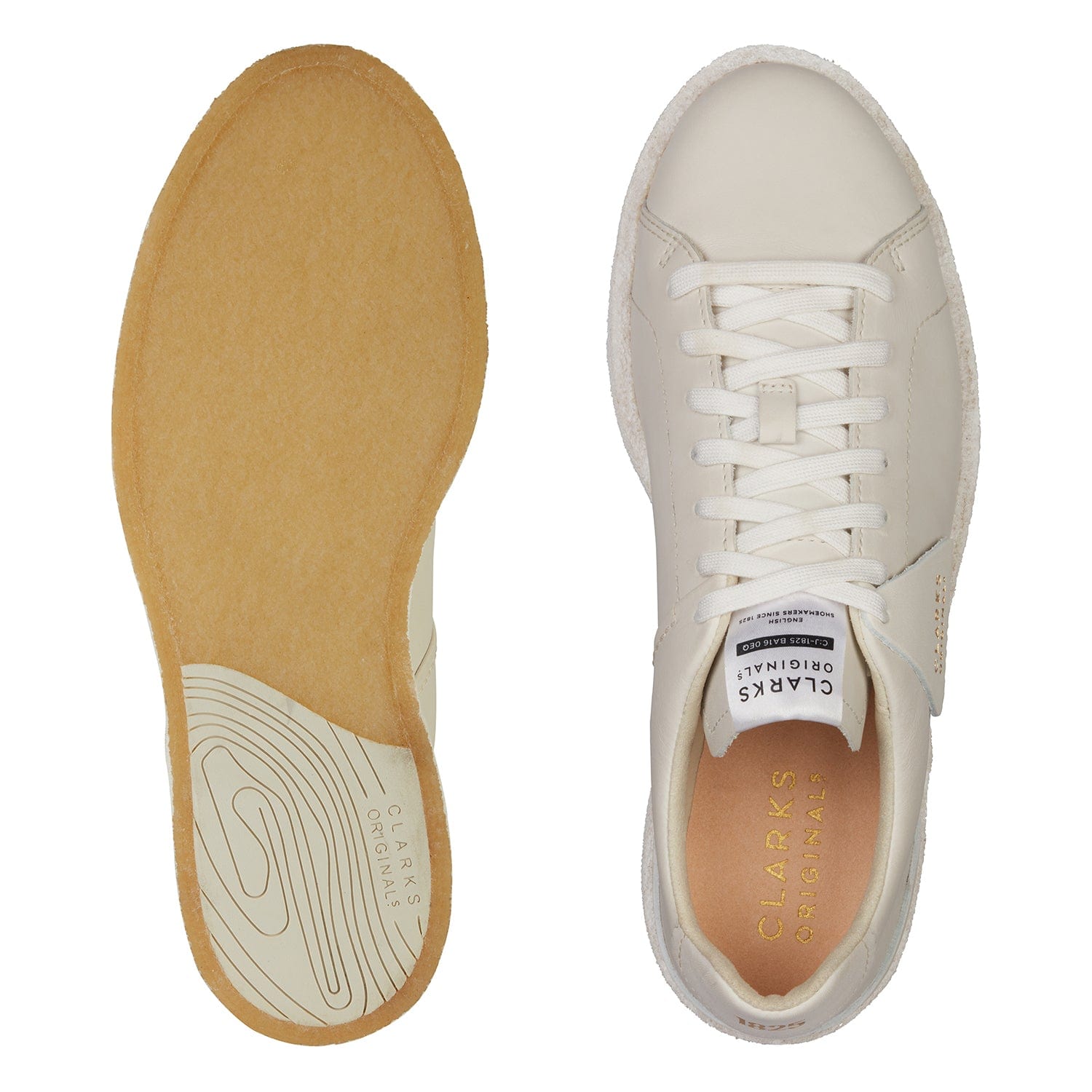 كلاركس تورماتش - أحذية - جلد أبيض - 261619027 - عرض G (مقاس قياسي)