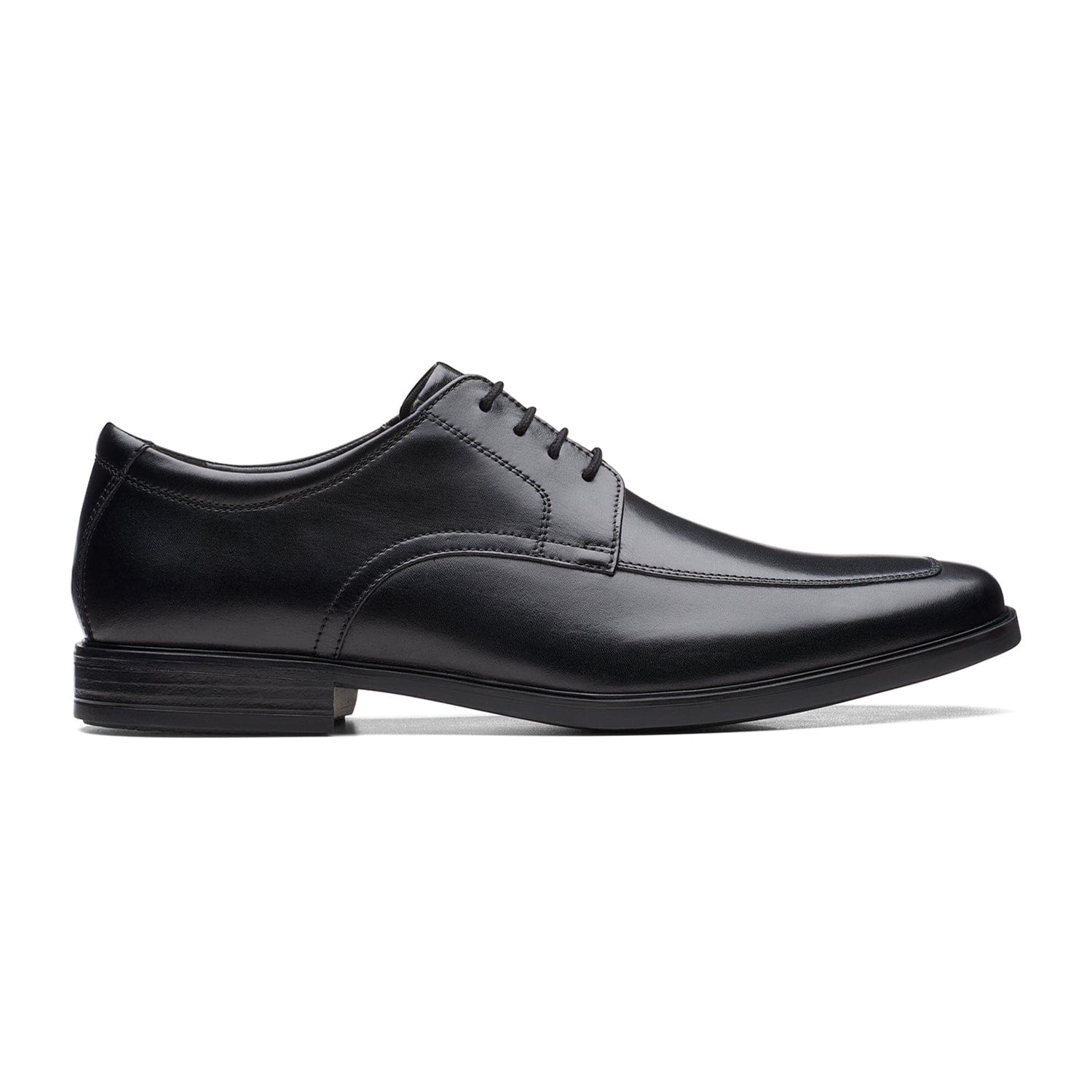 Clarks Howard Apron حذاء - جلد أسود - 261621778 - عرض H (مقاس عريض)