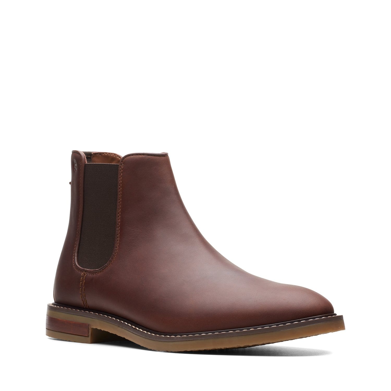 Clarks Jaxen Chelsea - Boots - Tan Leather - 261627427 - G Width (Standard Fit)
