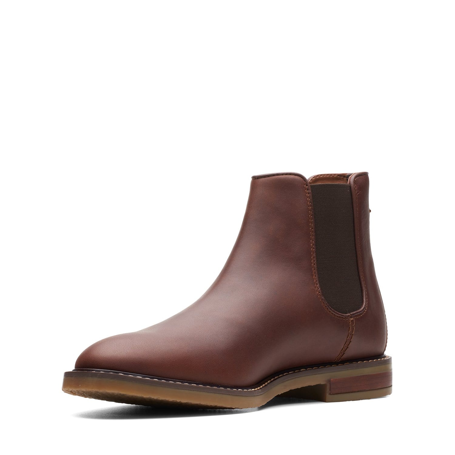 Clarks Jaxen Chelsea - Boots - Tan Leather - 261627427 - G Width (Standard Fit)