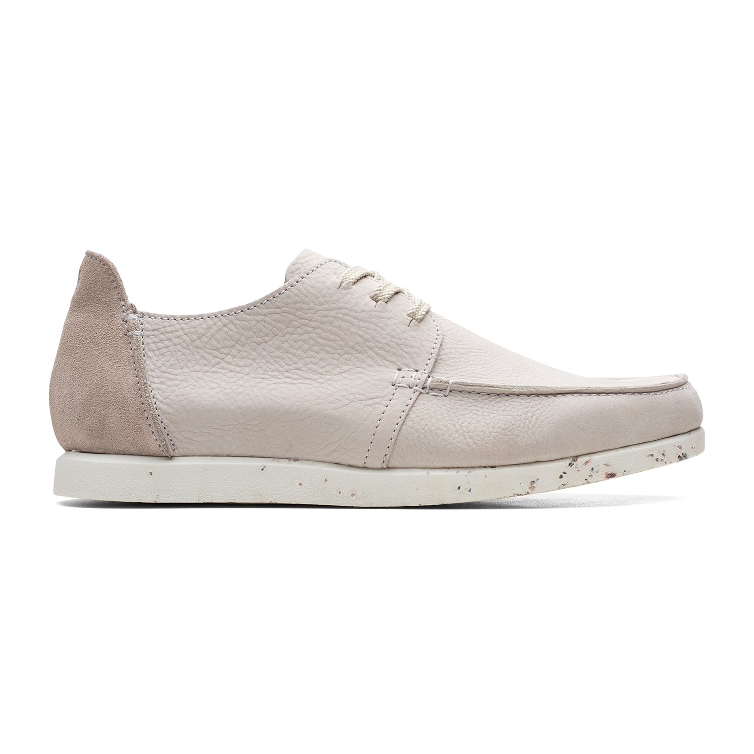 Clarks Shacrelite Low - Shoes - Stone Nubuck - 261652117 - G Width (Standard Fit)