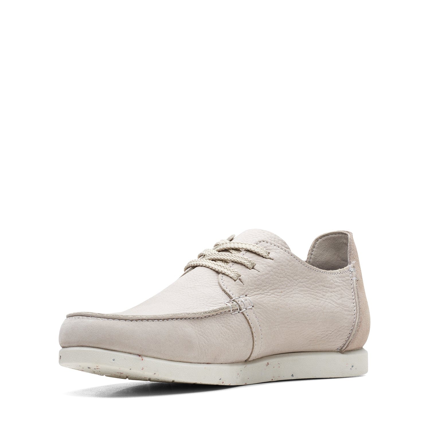 Clarks Shacrelite Low - Shoes - Stone Nubuck - 261652117 - G Width (Standard Fit)