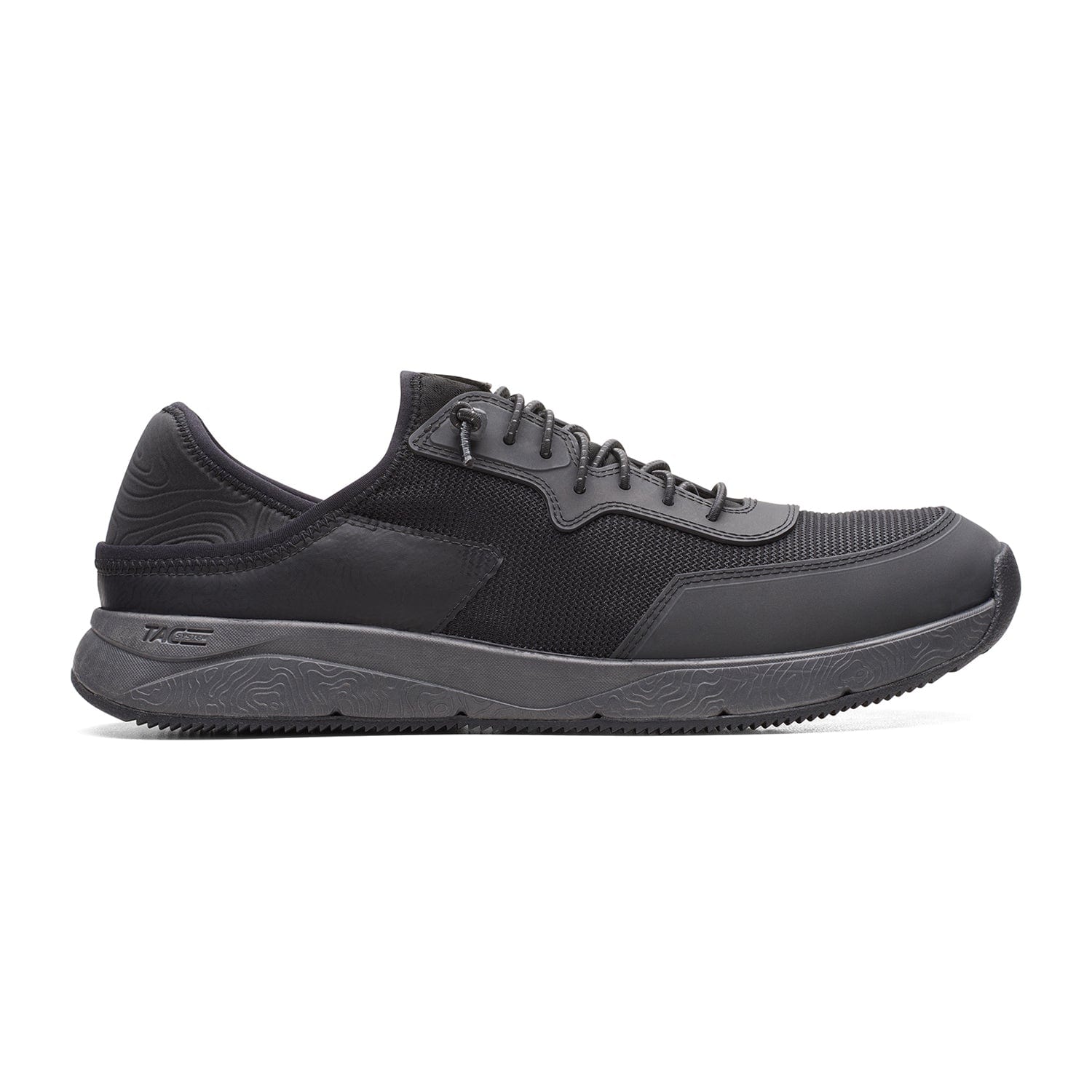 Clarks Davis Low Shoes - Black Combi - 261653337 - G Width (Standard Fit)