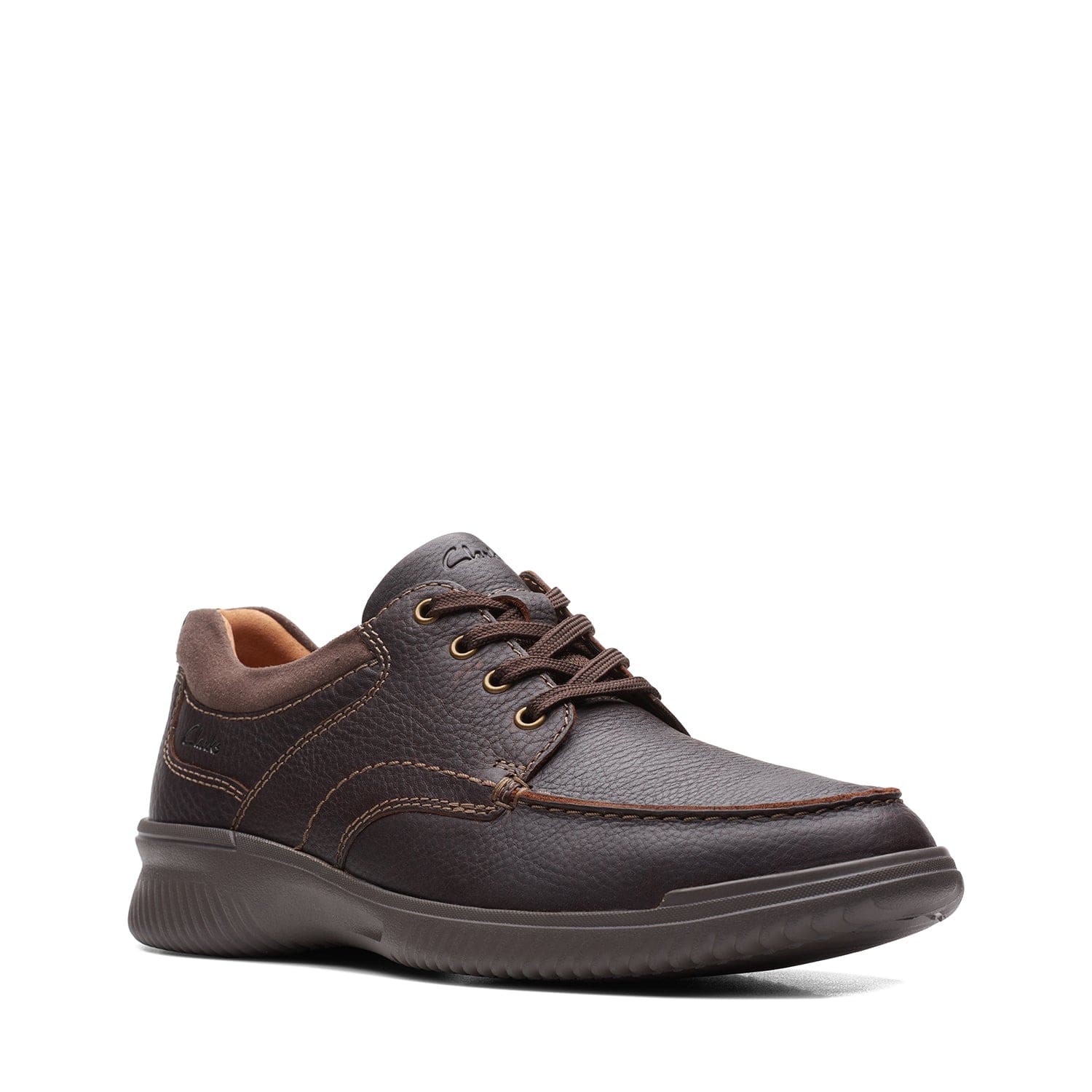 Clarks Donaway Edge Shoes (Wide Fit)