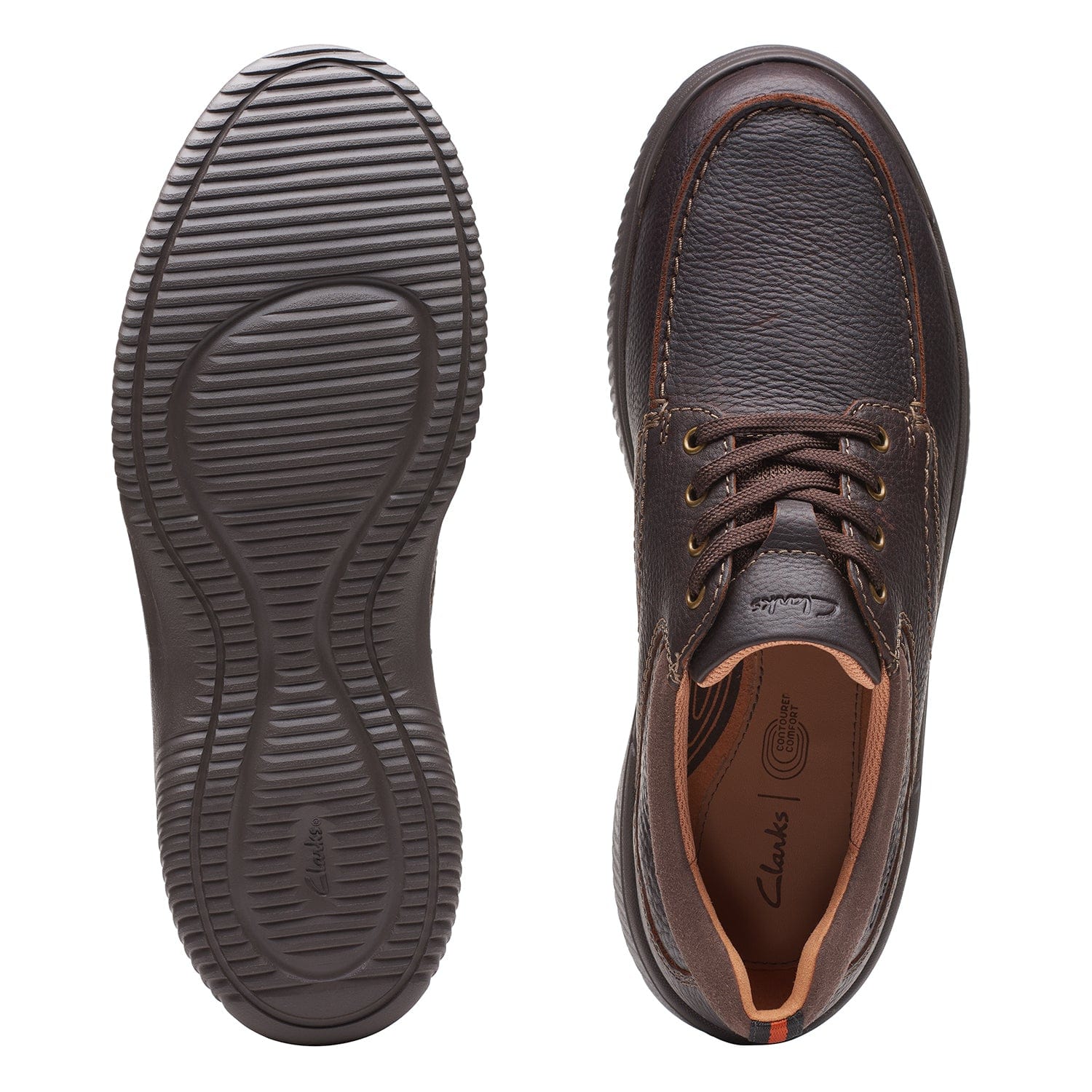 Clarks Donaway Edge Shoes (Wide Fit)