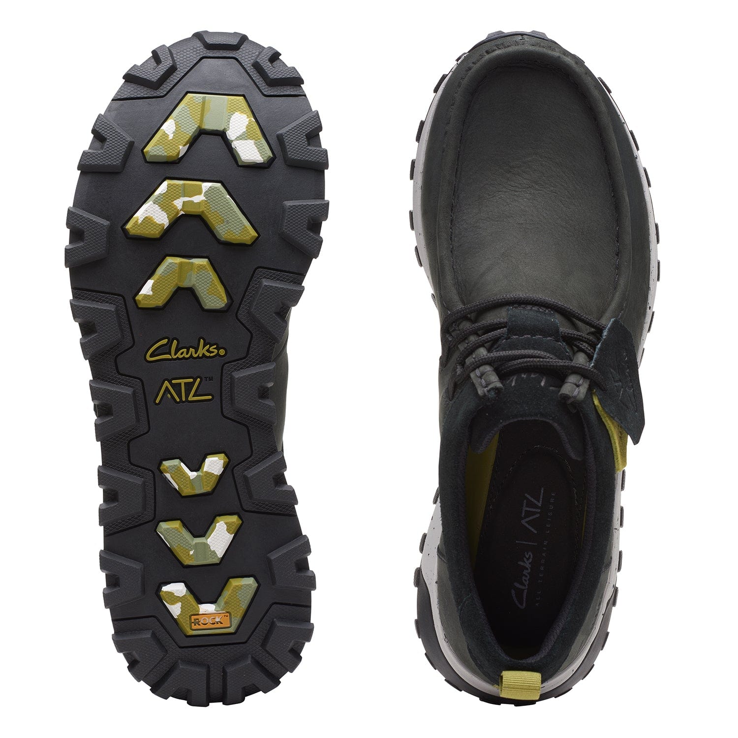 Clarks Atl Trek Wally - Shoes - Black Nubuck - 261656817 - G Width (Standard Fit)