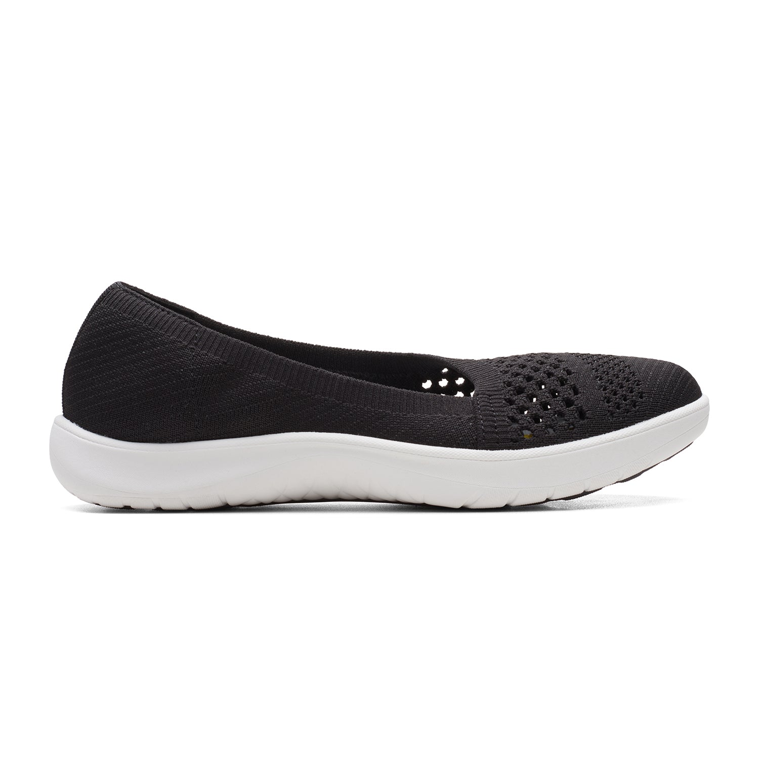 Clarks Adella Moon Shoes - Black - 261669574 - D Width (Standard Fit)