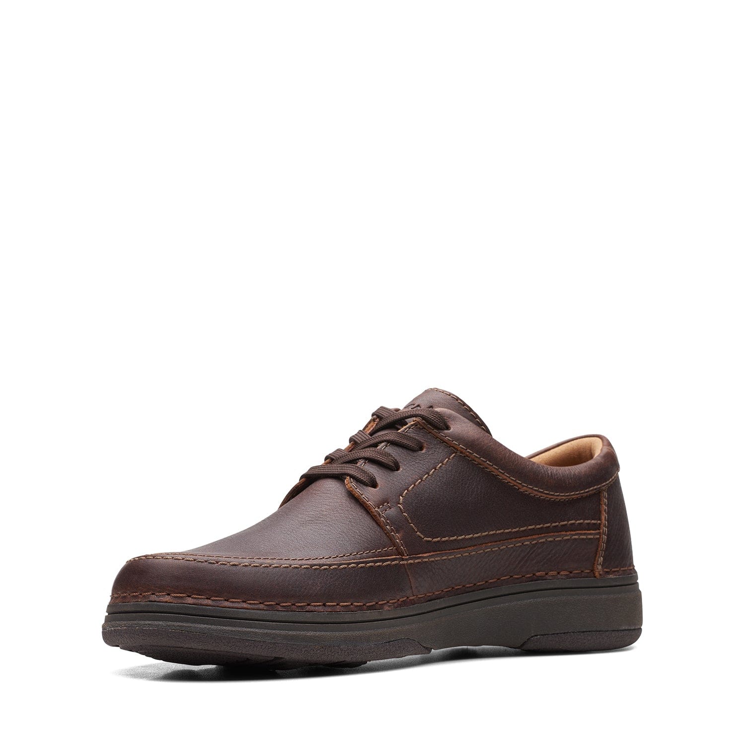 Clarks Nature 5 Lo - Shoes - Dark Brown Lea - 261686148 - H Width (Wide Fit)