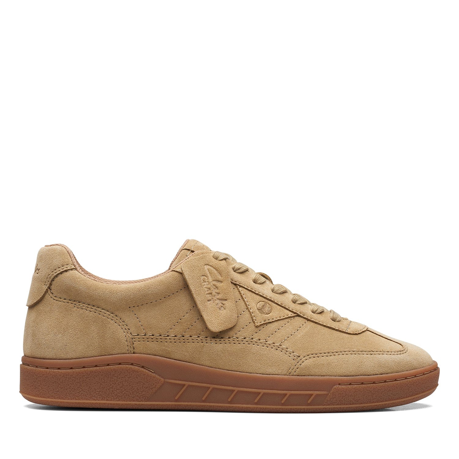 Clarks CraftRally Ace Shoes - Dark Sand - 261703037 - G Width (Standard Fit)