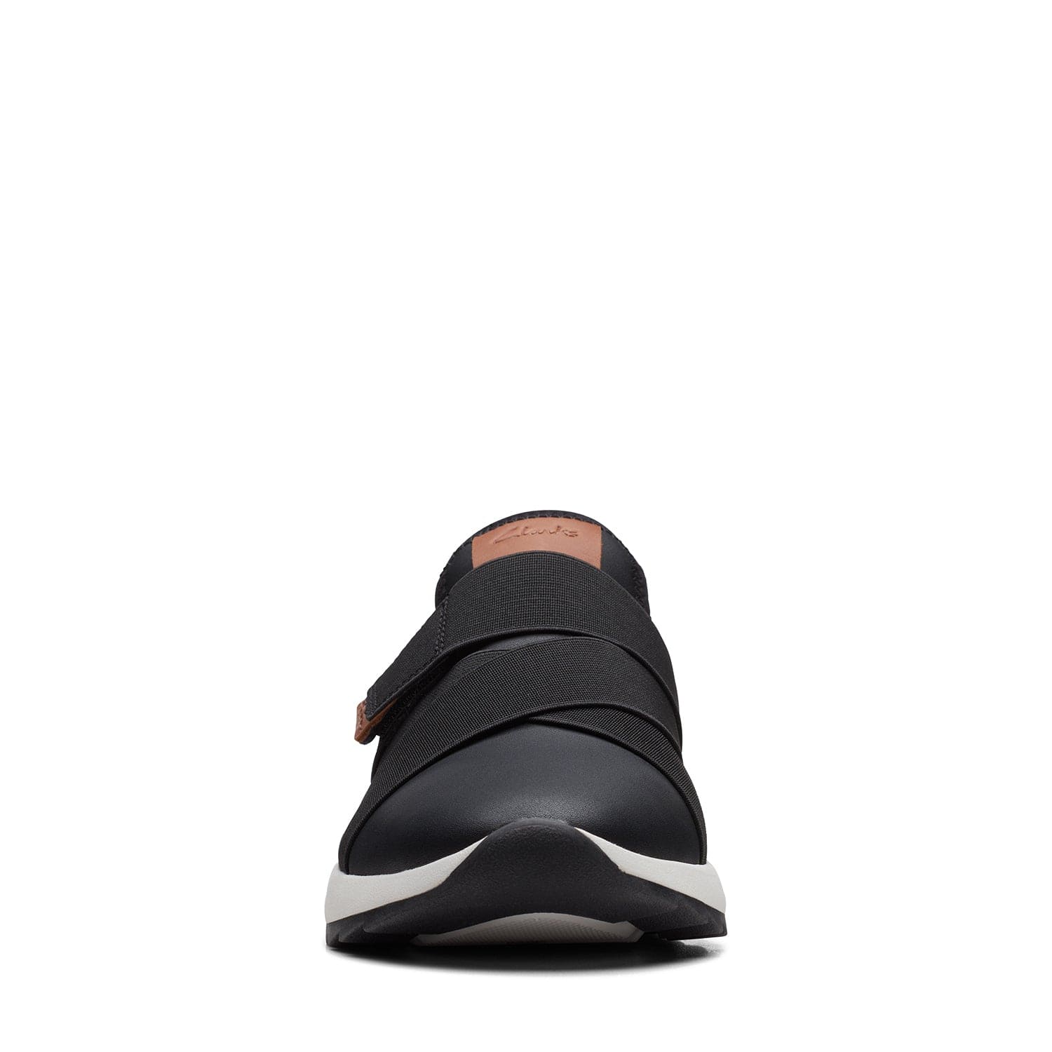 Clarks Dashlite Strap - Shoes - Black Leather - 261704364 - D Width (Standard Fit)