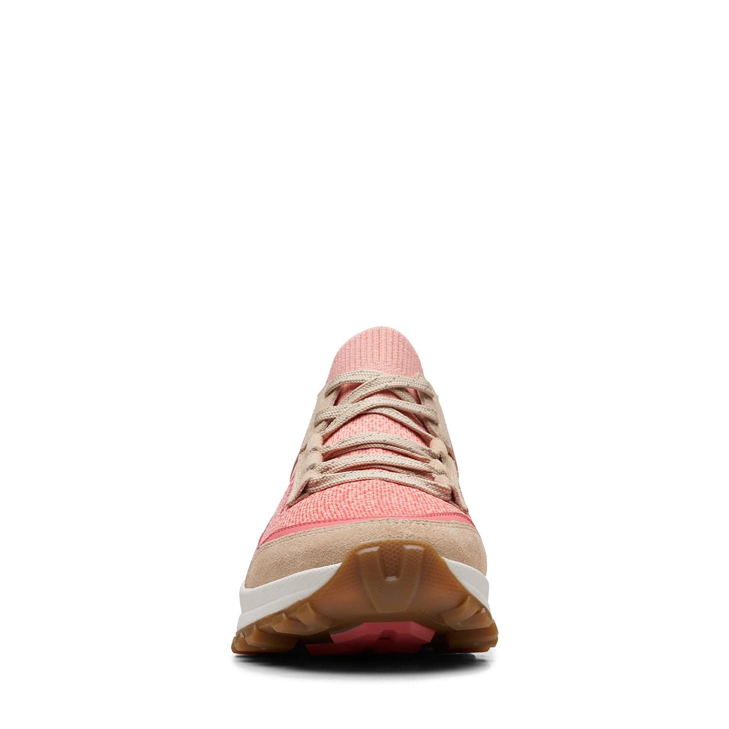 Clarks Atltrekknit Wp - Shoes - Peach Combi - 261705714 - D Width (Standard Fit)
