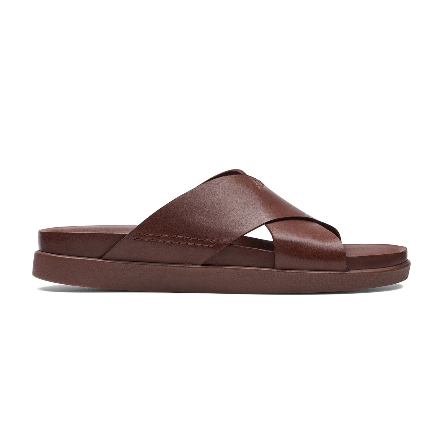 Clarks Sunder Wave Sandals - British Tan Lea - 261708807 - G Width (Standard Fit)
