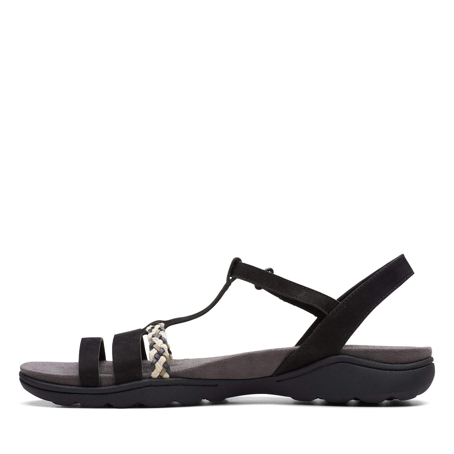 Clarks Amanda Tealite Sandals (Wide Fit)