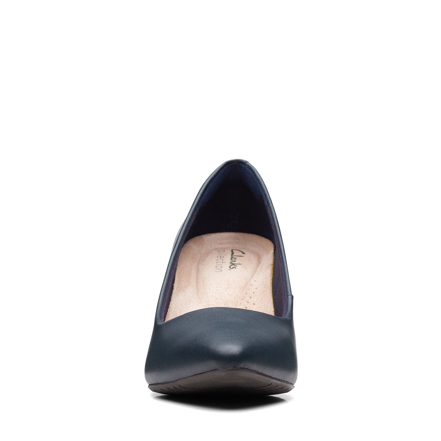 Clarks Kataleyna Gem - Shoes - Navy Leather - 261712225 - E Width (Wide Fit)