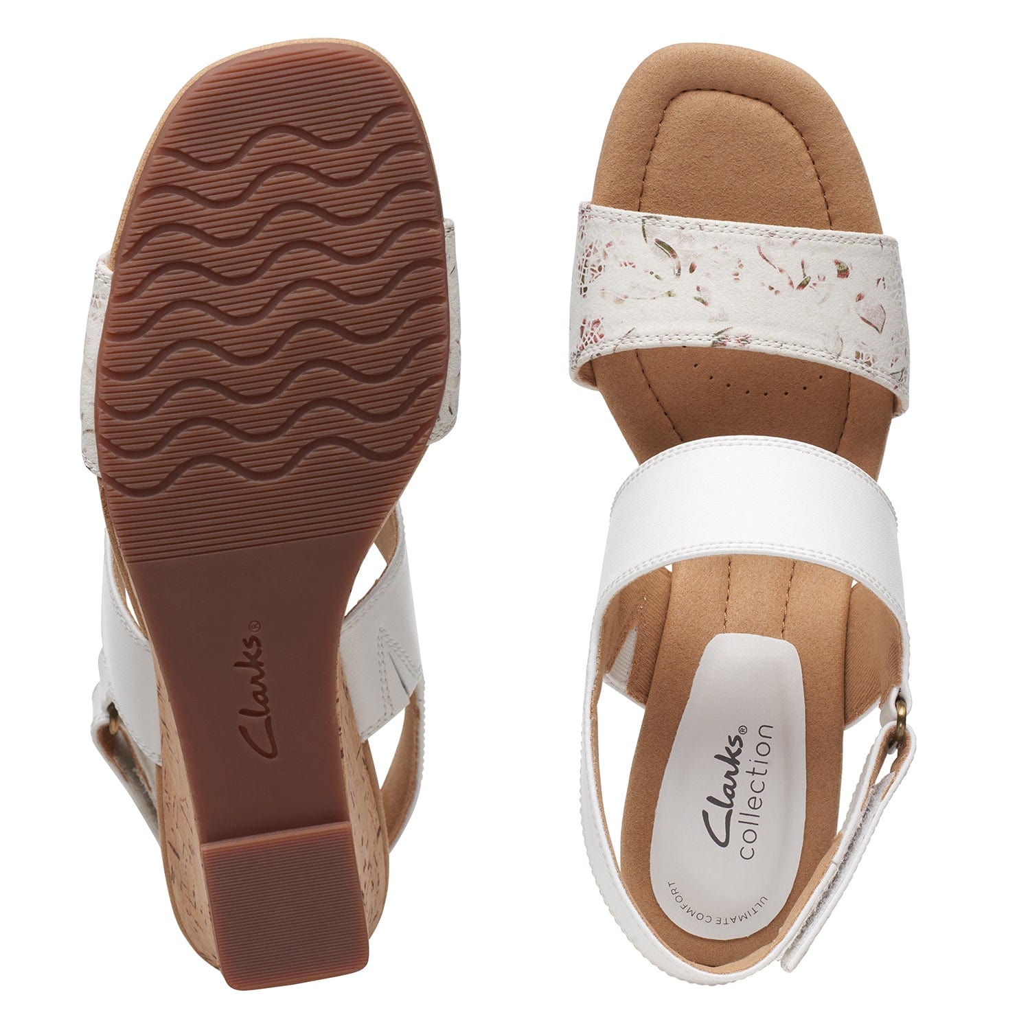 Clarks Kyarra Faye Sandals (Wide Fit)