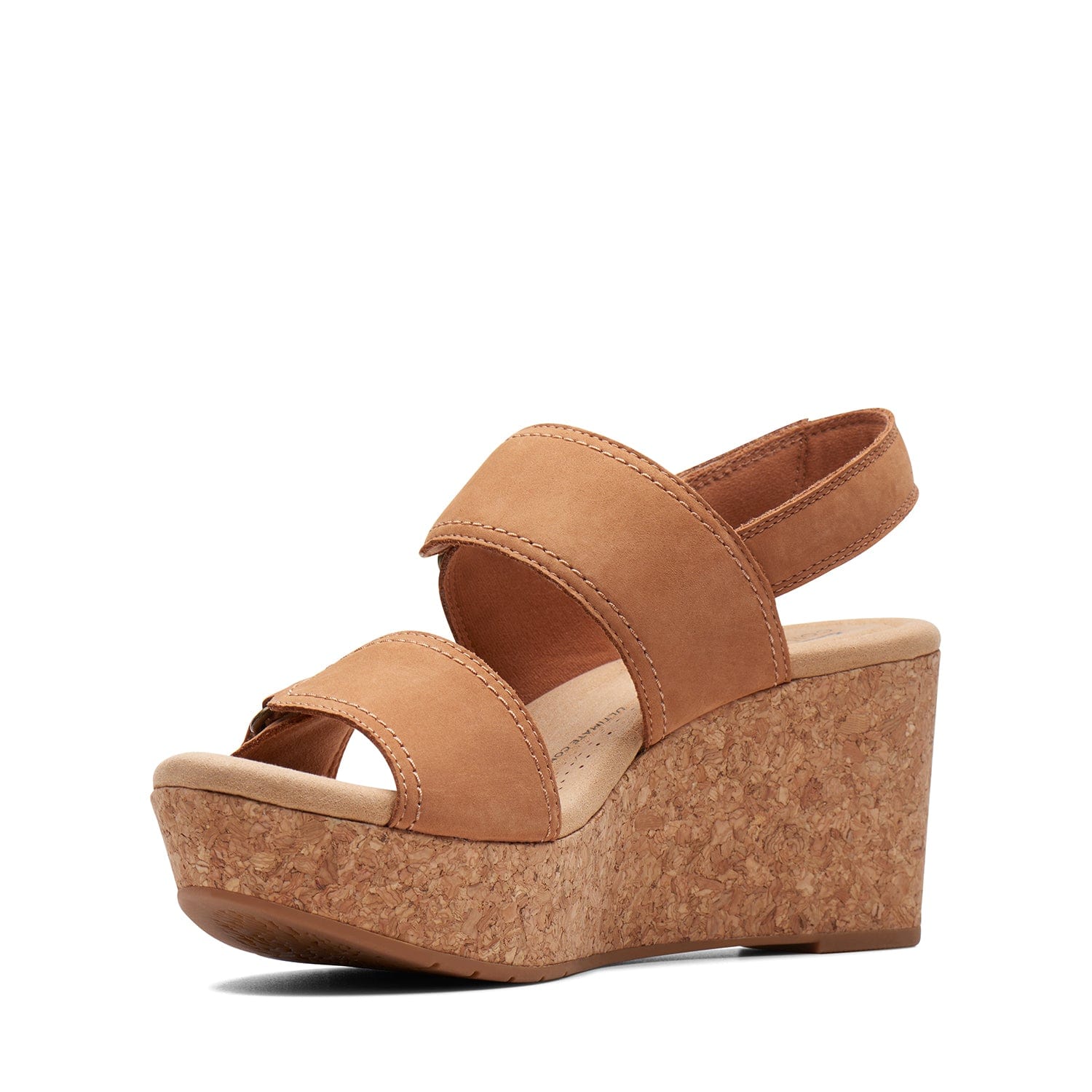 Clarks Rose Lane Sandals (Wide Fit)