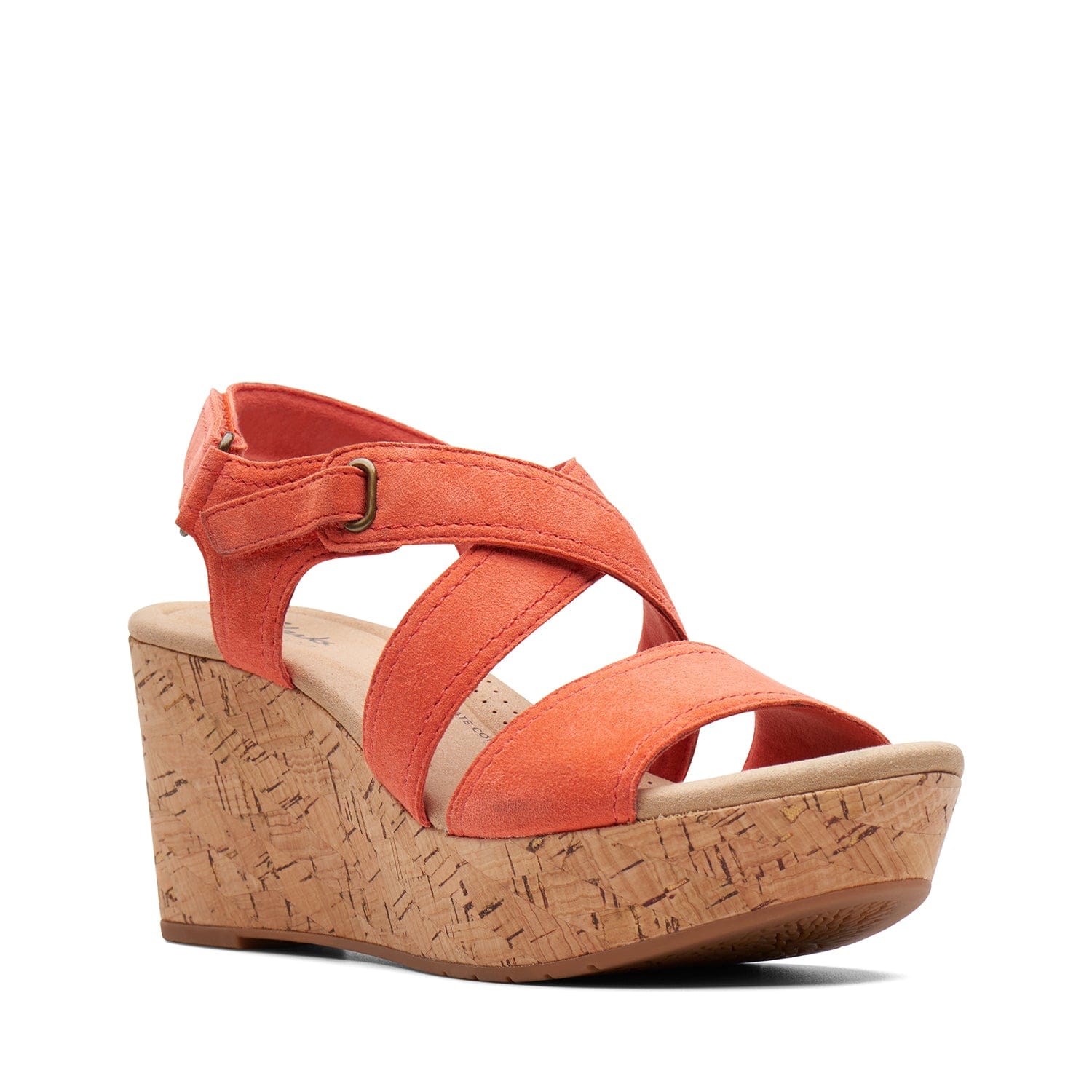 Clarks Rose Way Sandals (Wide Fit)
